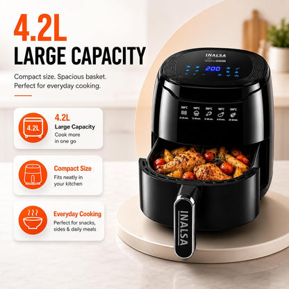 Inalsa Gourmia Digital 4.2L Air Fryer