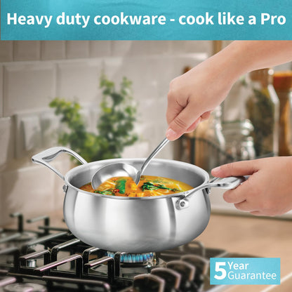 Hawkins Pro Tri-Ply Stainless Steel Handi