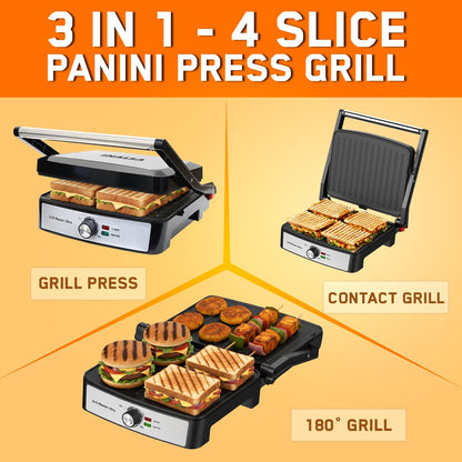 Inalsa Dura Grill Contact Grill