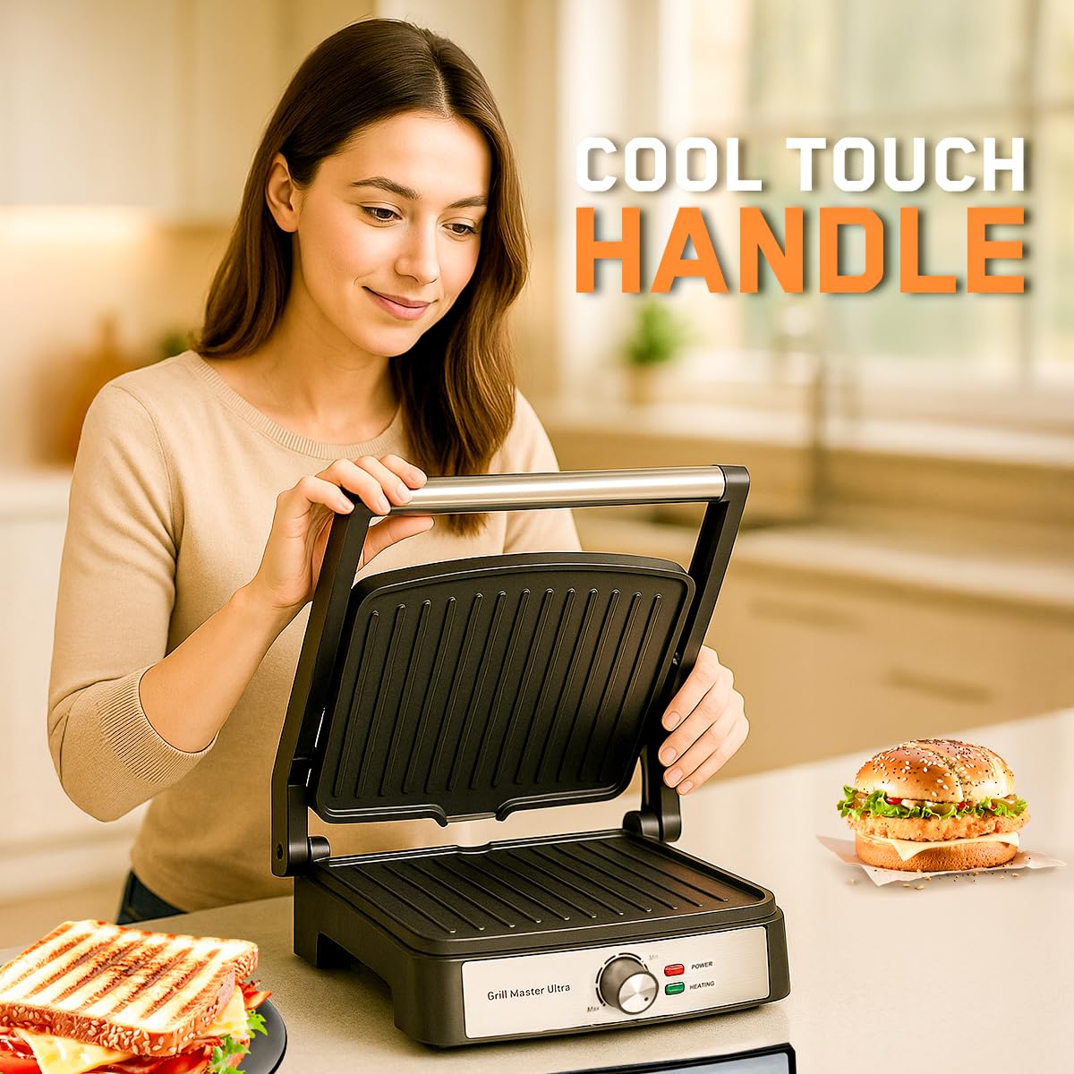 Inalsa Dura Grill Contact Grill