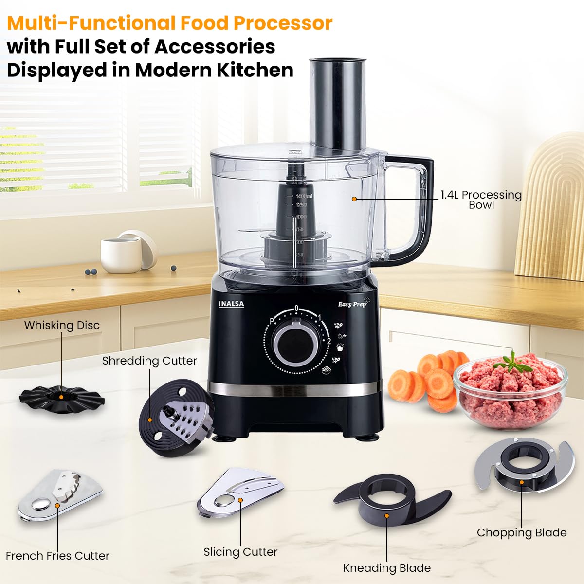 Inalsa Easy Prep Food Processor