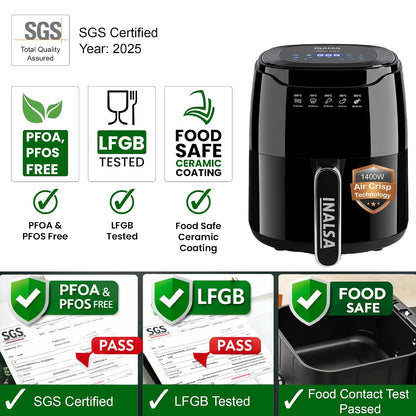 Inalsa Gourmia Digital 4.2L Air Fryer