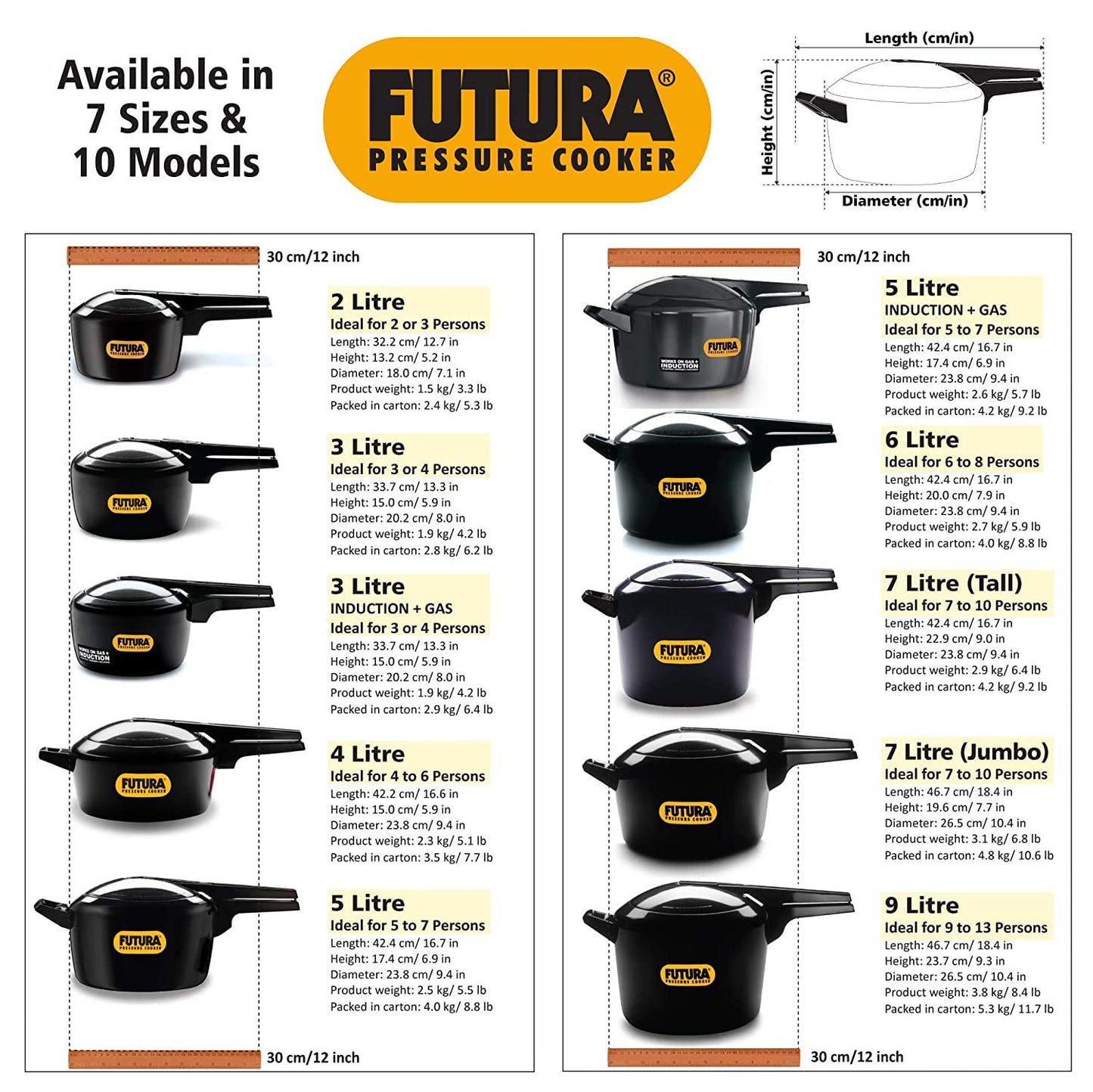 Hawkins Futura Pressure Cooker
