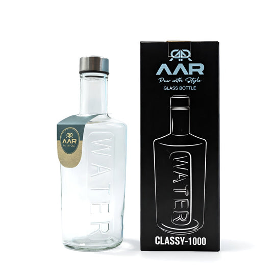 Classy 1000 Glass Water Bottle