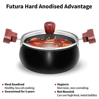 Hawkins Hard Anodised Cook n Serve Handis (ACH)