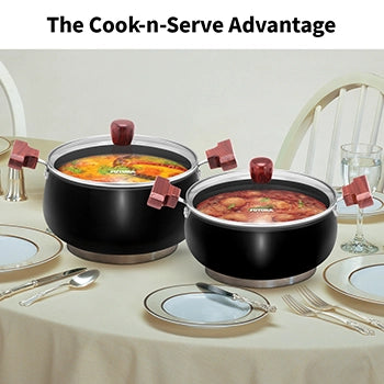 Hawkins Hard Anodised Cook n Serve Handis (ACH)