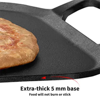 Hawkins Futura Cast Iron Square Tava