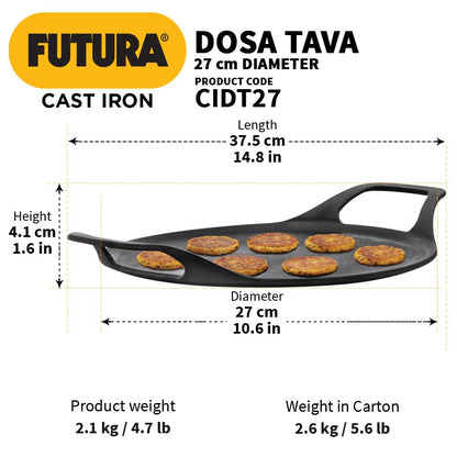 Hawkins Futura Cast Iron Dosa Tava