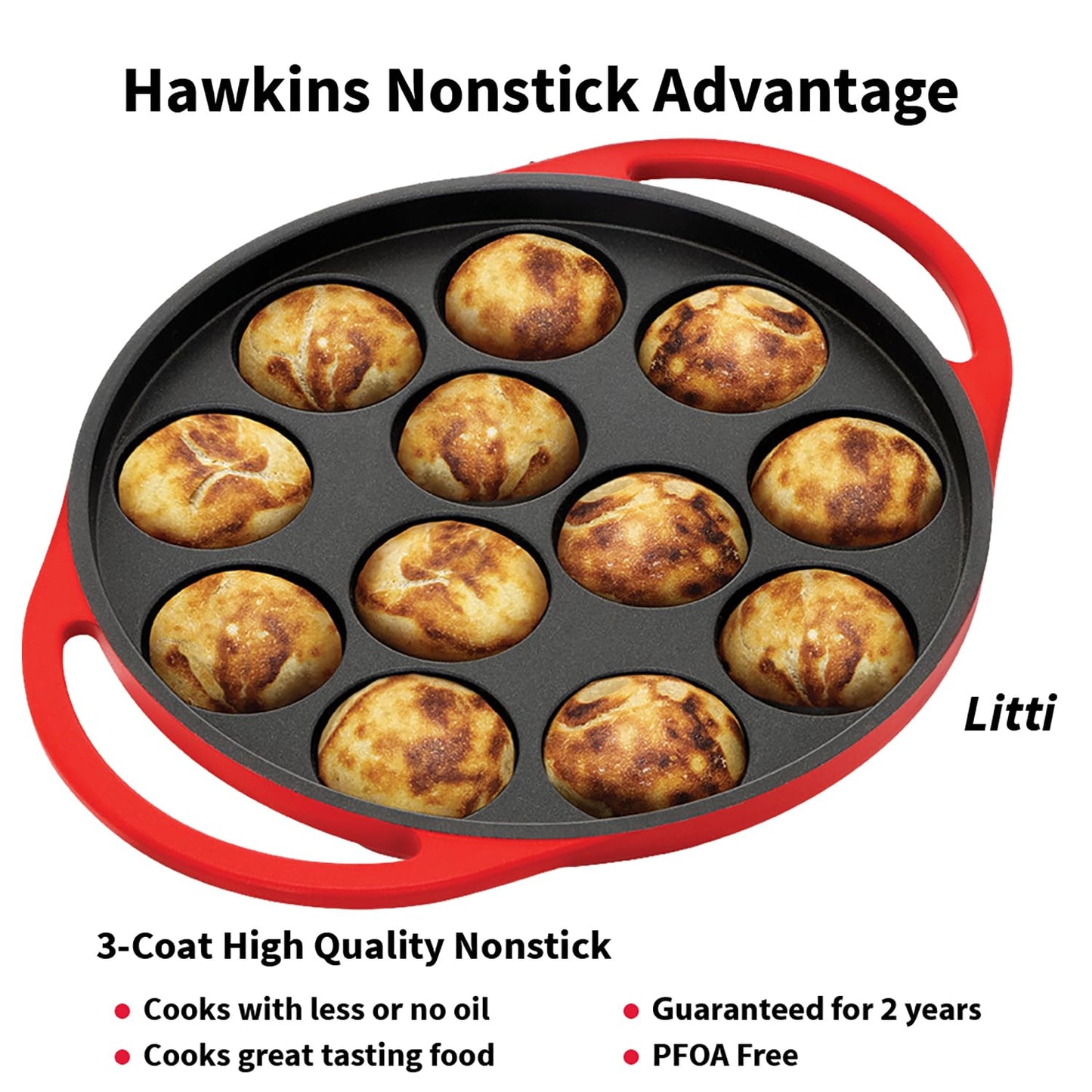 Hawkins Appe Pan Paniyarakkal 24cm