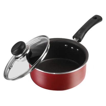 INDUCTO SAUCEPOT [WITH GLASS LID] (Induction-Friendly, 3 mm Thickness)