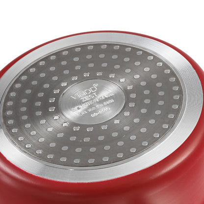 INDUCTO SAUCEPOT [WITH GLASS LID] (Induction-Friendly, 3 mm Thickness)