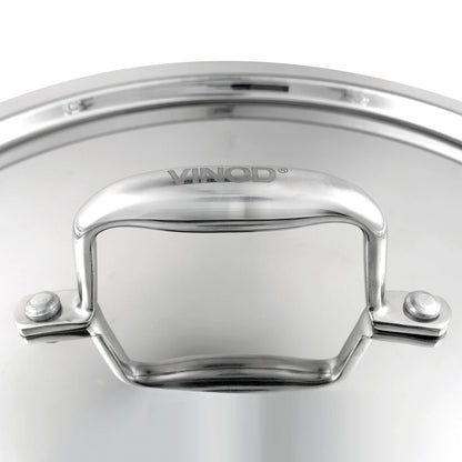 PLATINUM KADAI [WITH SS LID]  (Induction-Friendly, 2.5 mm Body Thickness)