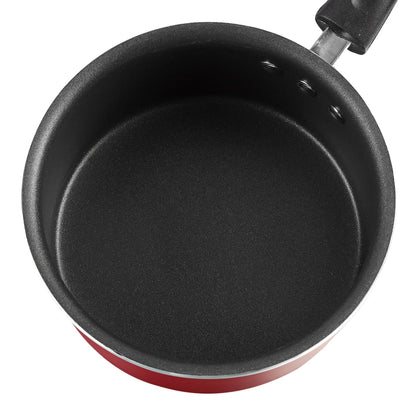INDUCTO SAUCEPOT [WITH GLASS LID] (Induction-Friendly, 3 mm Thickness)