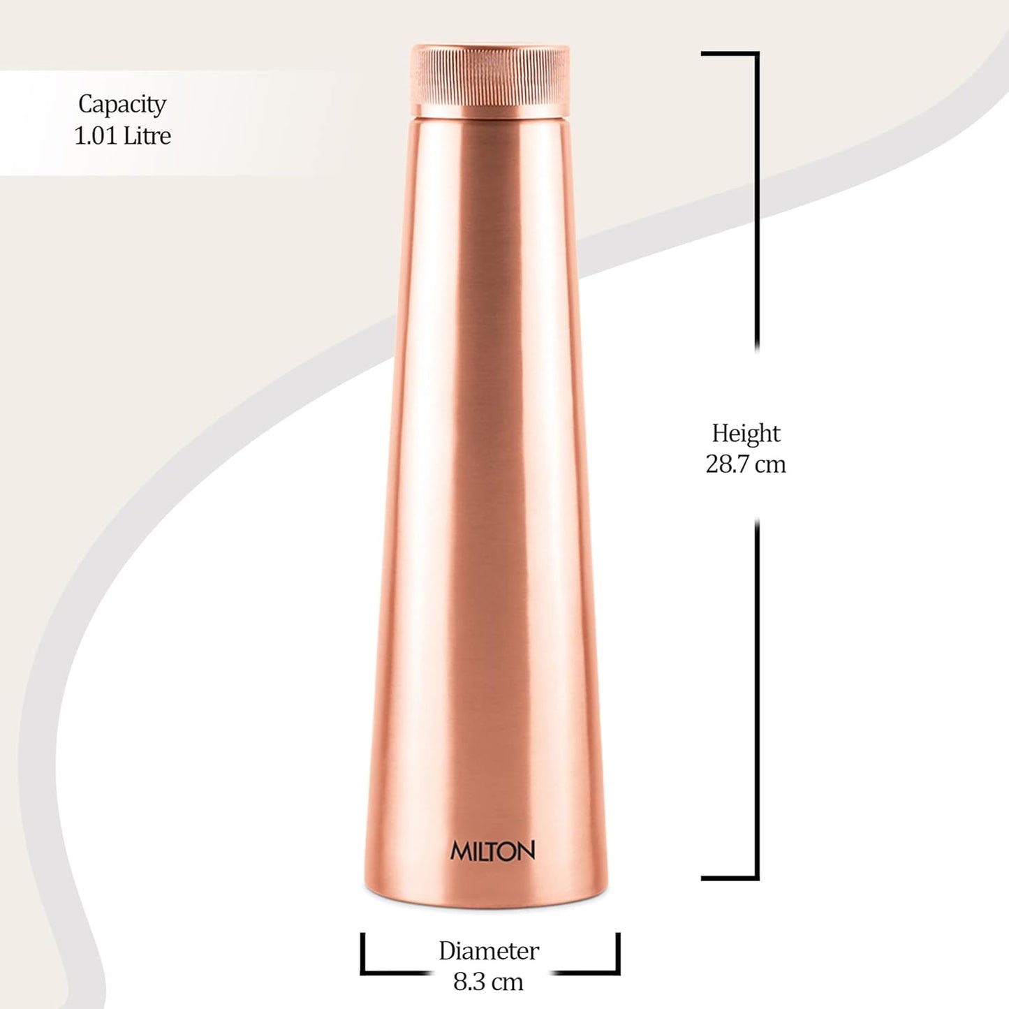 Milton Copper Delight Water Bottle 1 Litre