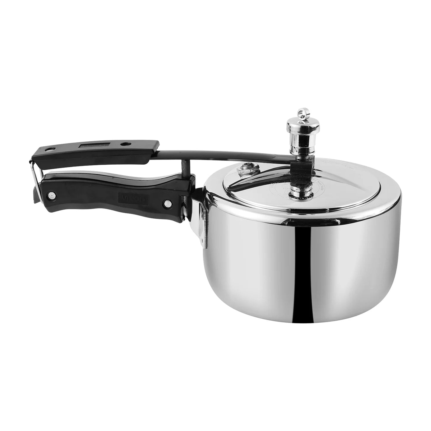 PLATINUM TRIPLY INNER LID  PRESSURE COOKER (lnduction-Friendly 2.5 mm Body Thickness, Silicone Gasket)