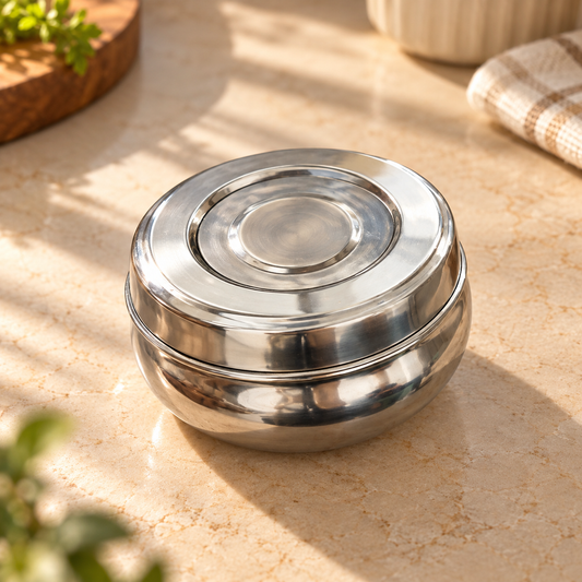 Hunny Steel Container / Storage Box with Lid