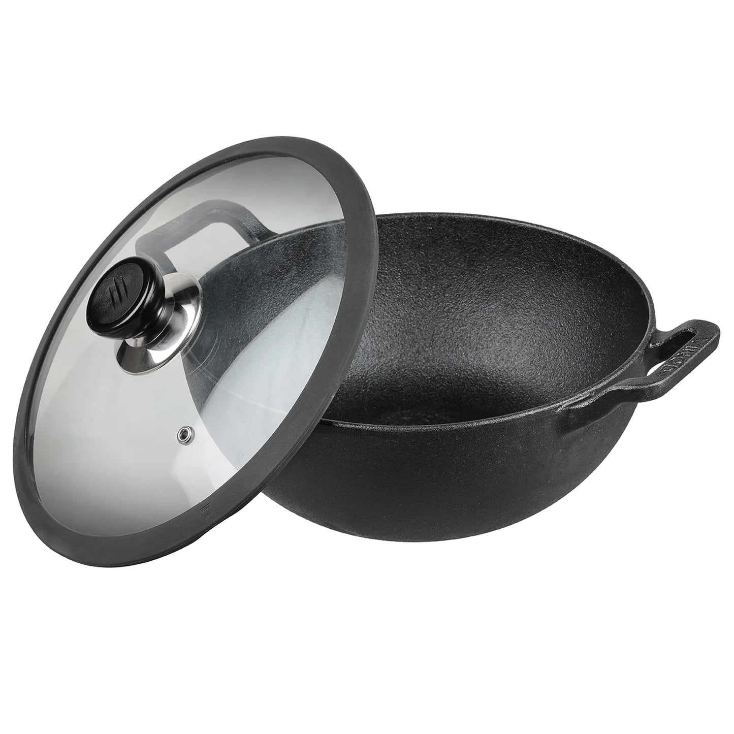 CAST IRON COMBO SET- 2 PC  (Double Seasoned with Vegetable Oil)