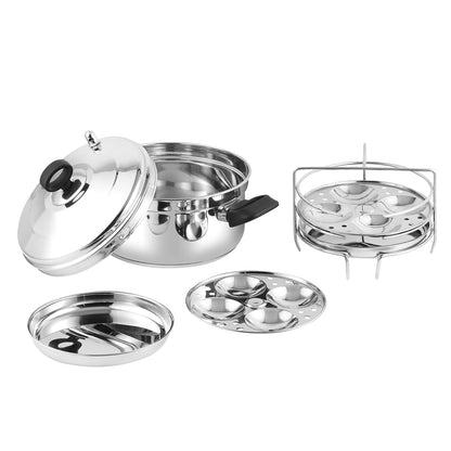 MULTI POT  [WITH IDLI/DHOKLA/PATRA PLATE]  (Induction-Friendly)