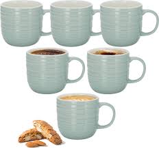 Treo Cove Ceramic Mug 200ml Set of 6