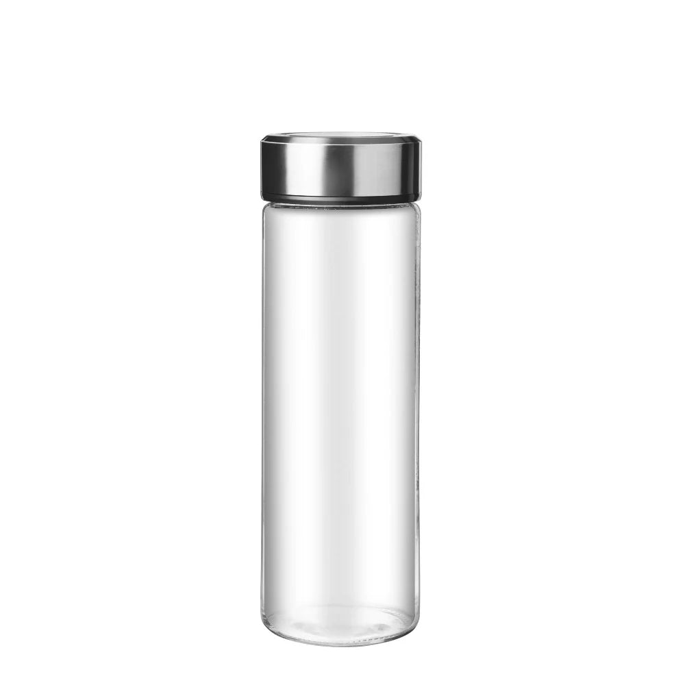 Treo Crysta Wide Mouth Glass Water Bottle 1 Litre