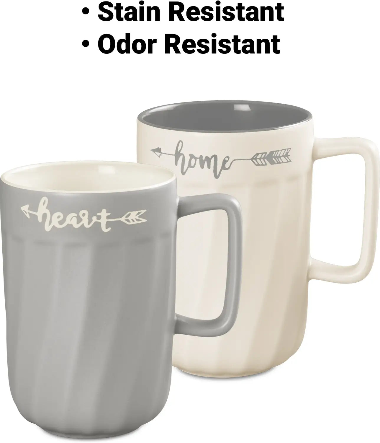 Treo Kindle Ceramic Coffee Mug 400ml Set of 2