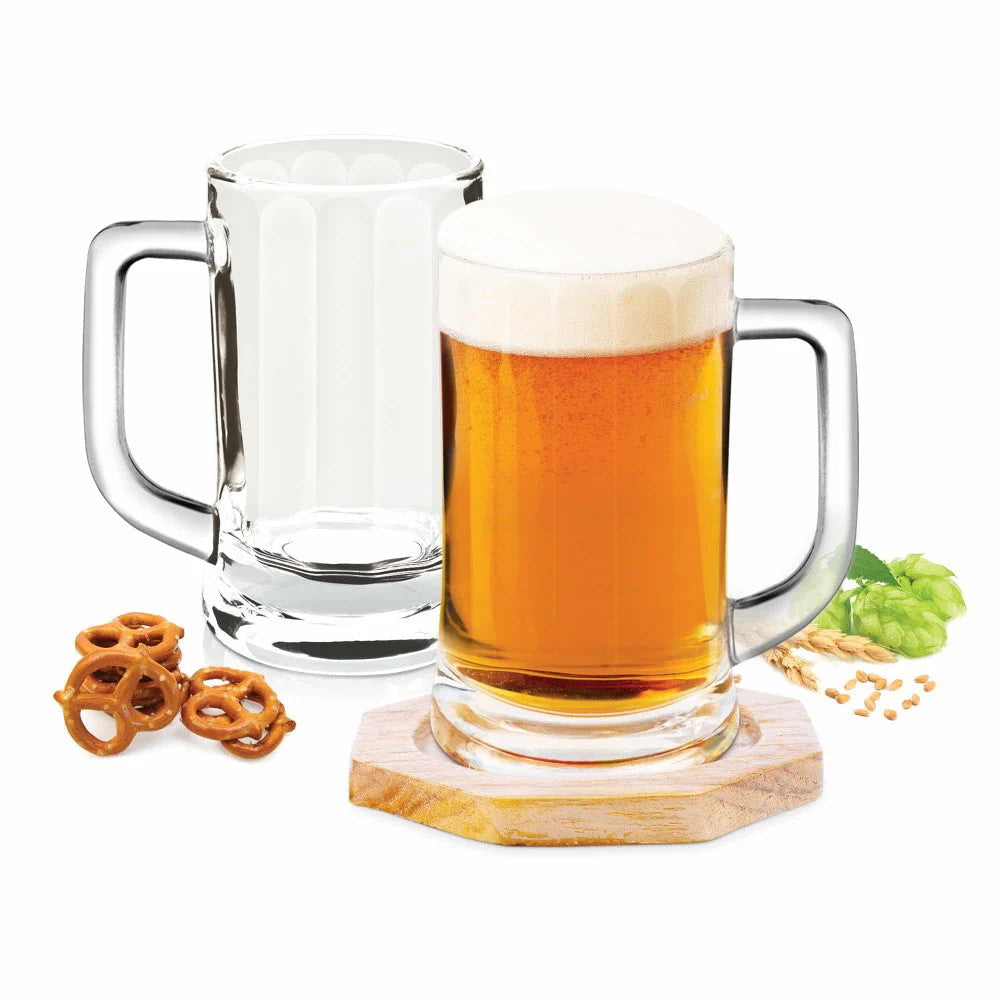 Treo Munich Beer Mug 359ml Set of 2