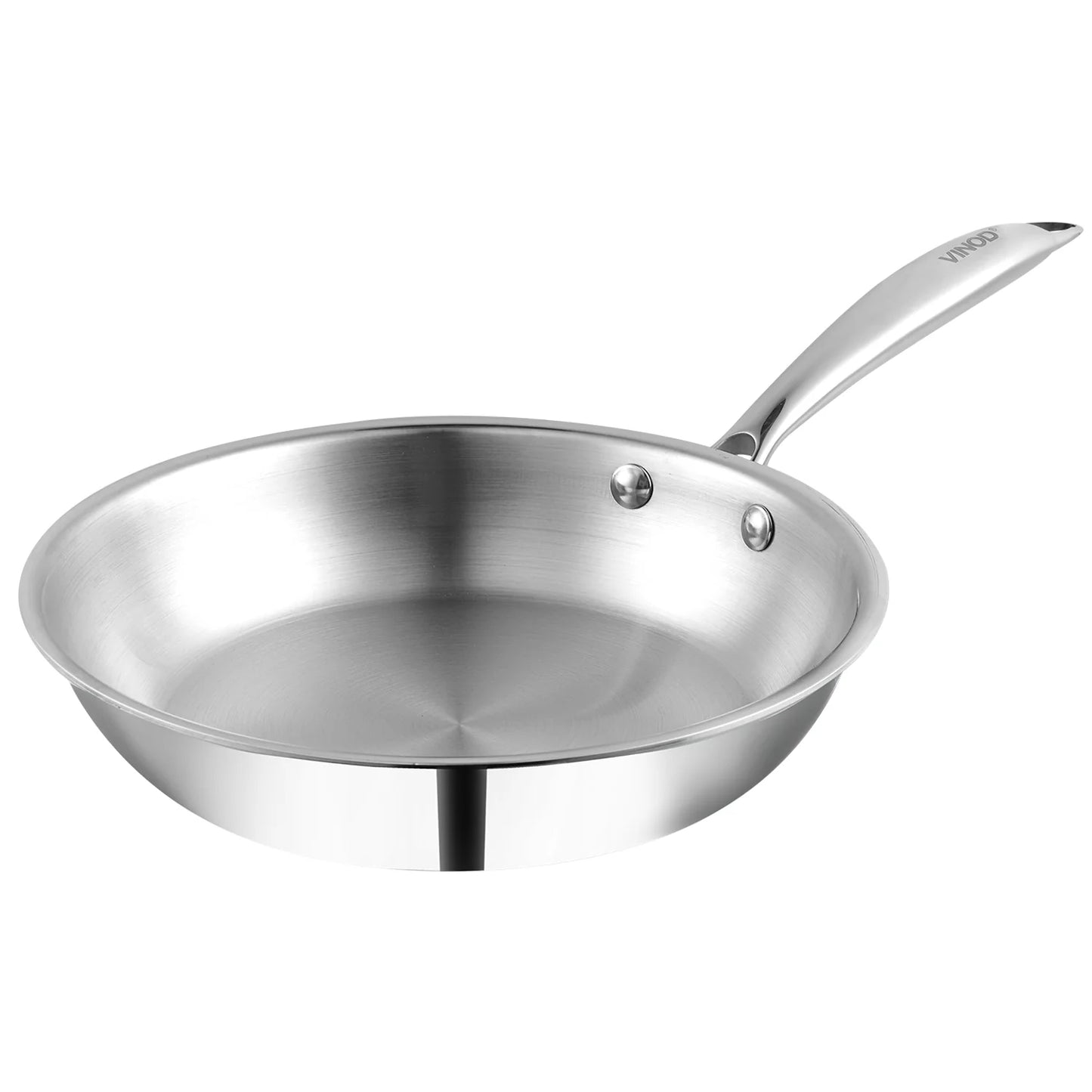 PLATINUM TRIPLY FRYPAN  (Induction-Friendly, 2.5 mm Body Thickness}