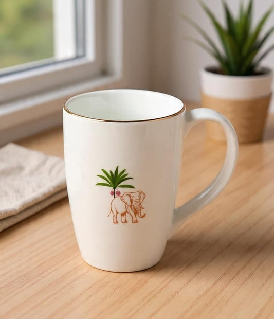 JCPL Modern Living Safari Ceramic Coffee Mug, 280ml (Set of 3 · Buy 1 Get 2 Free)