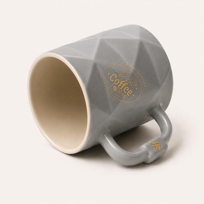 Diamond-Cut Coffee Mug (Set of 3 · Buy 1 Get 2 Free)