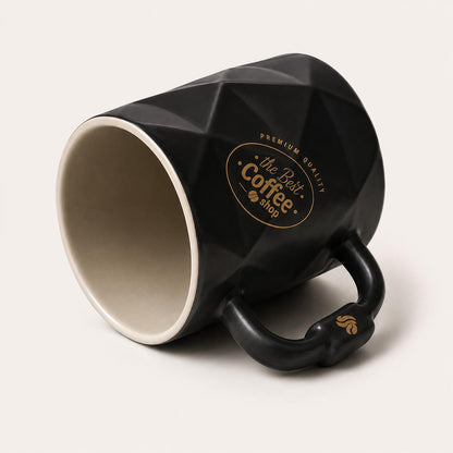 Diamond-Cut Coffee Mug (Set of 3 · Buy 1 Get 2 Free)