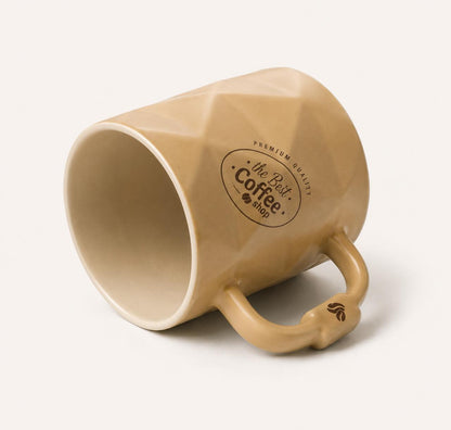 Diamond-Cut Coffee Mug (Set of 3 · Buy 1 Get 2 Free)