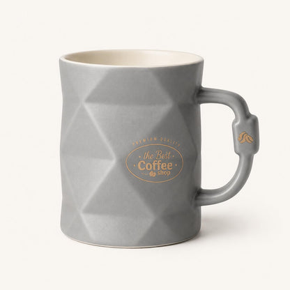 Diamond-Cut Coffee Mug (Set of 3 · Buy 1 Get 2 Free)