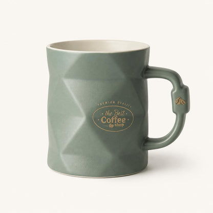 Diamond-Cut Coffee Mug (Set of 3 · Buy 1 Get 2 Free)
