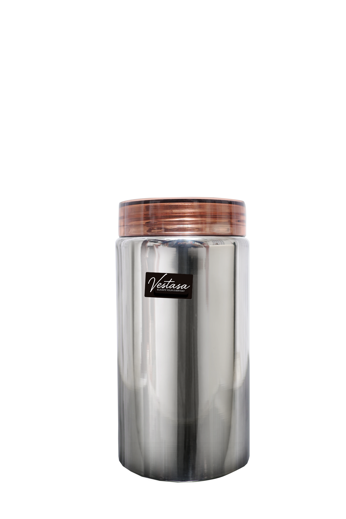 Vestasa AMBER Stainless Steel Kitchen Storage Canister Set