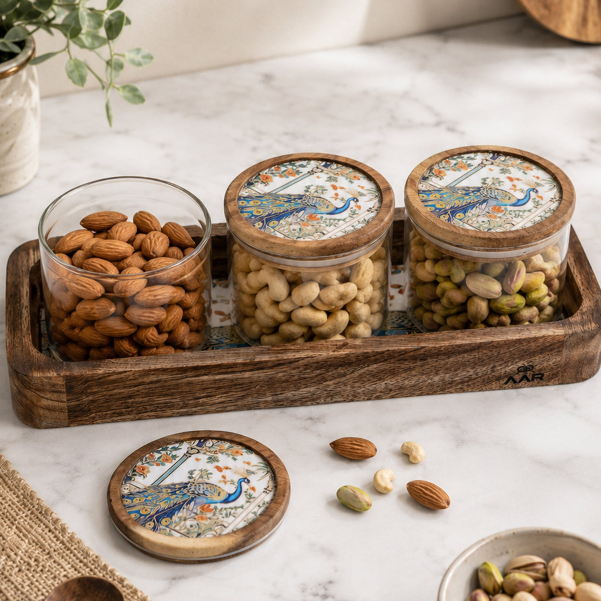 AAR Artisian Dry Fruit Set - 3 Jar