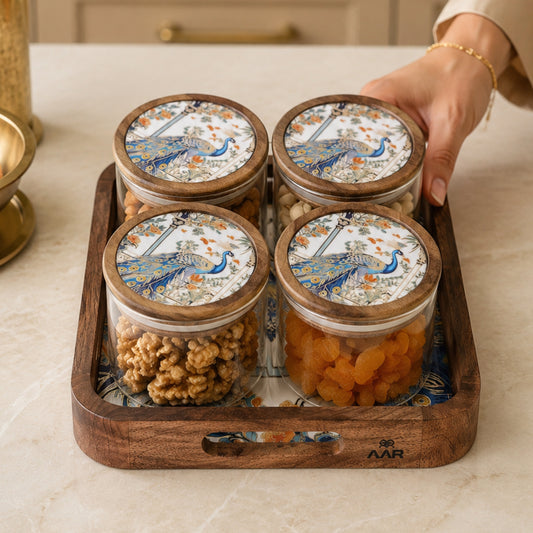 AAR Artisian Dry Fruit Set - 4 Jar