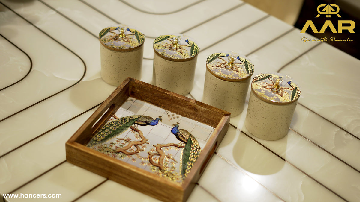 AAR Belle Dry Fruit Set - 4 Jar