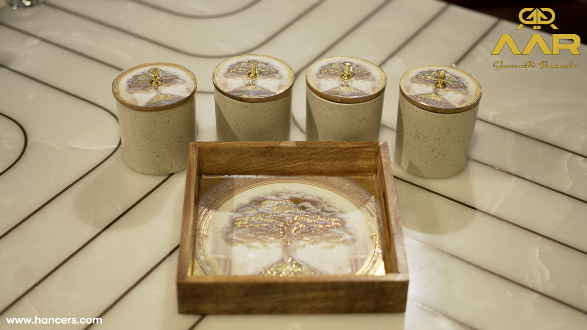 AAR Belle Dry Fruit Set - 4 Jar