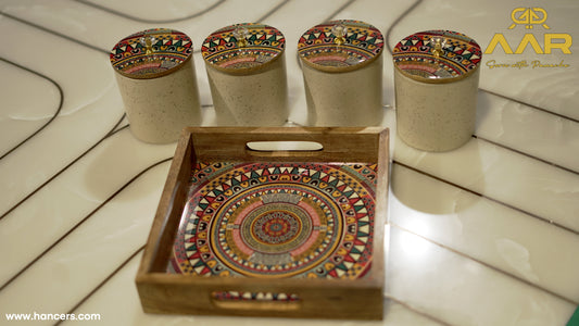 AAR Belle Dry Fruit Set - 4 Jar