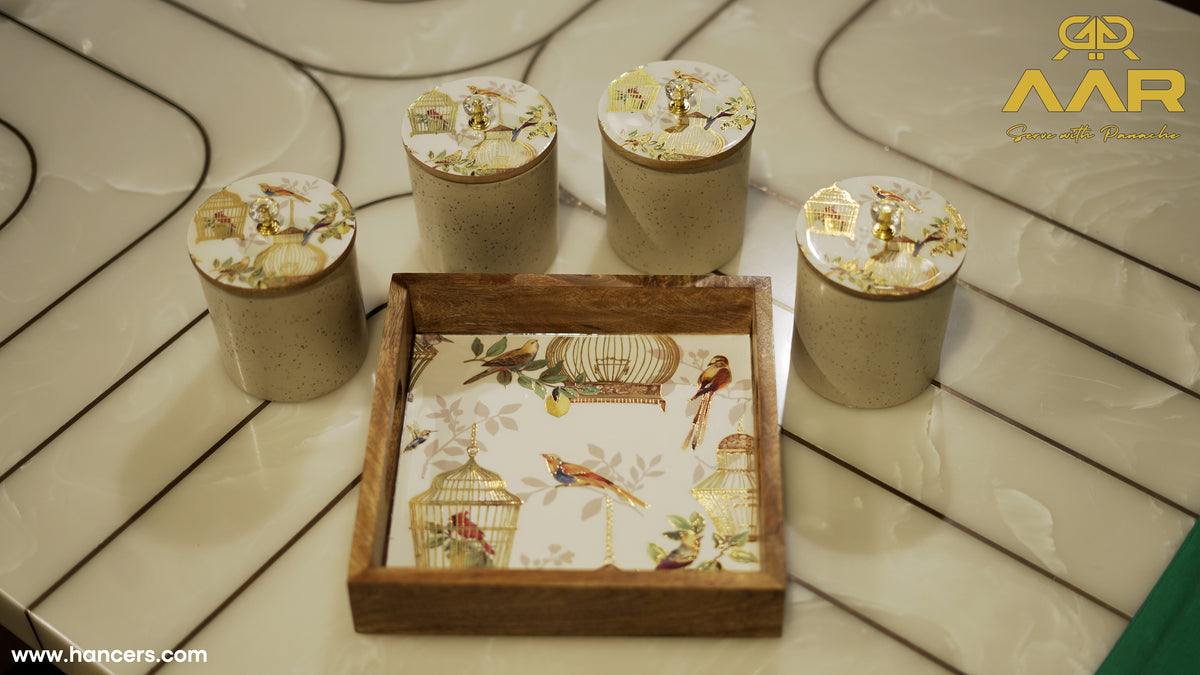 AAR Belle Dry Fruit Set - 4 Jar