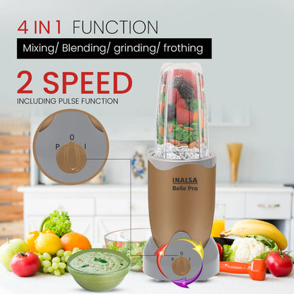 Inalsa Belle Pro Nutri Mixer 600 W - 5 Jars