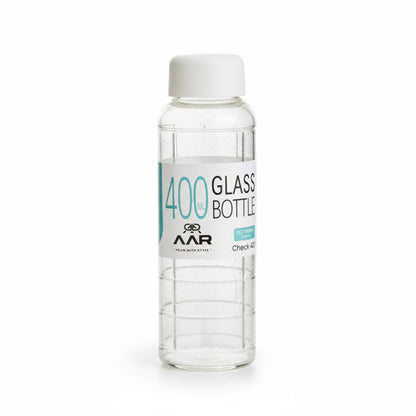 Check 400 Plastic  Lid Glass Bottle