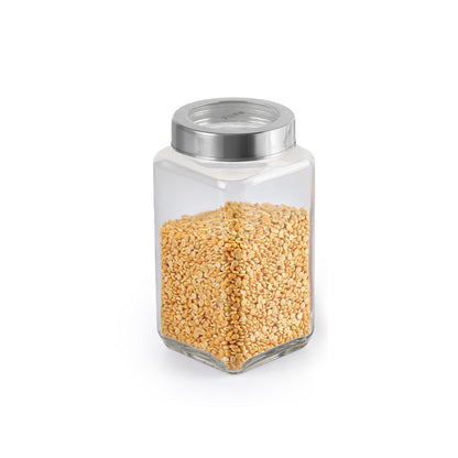 Cello Qube Fresh Glass Storage Jar