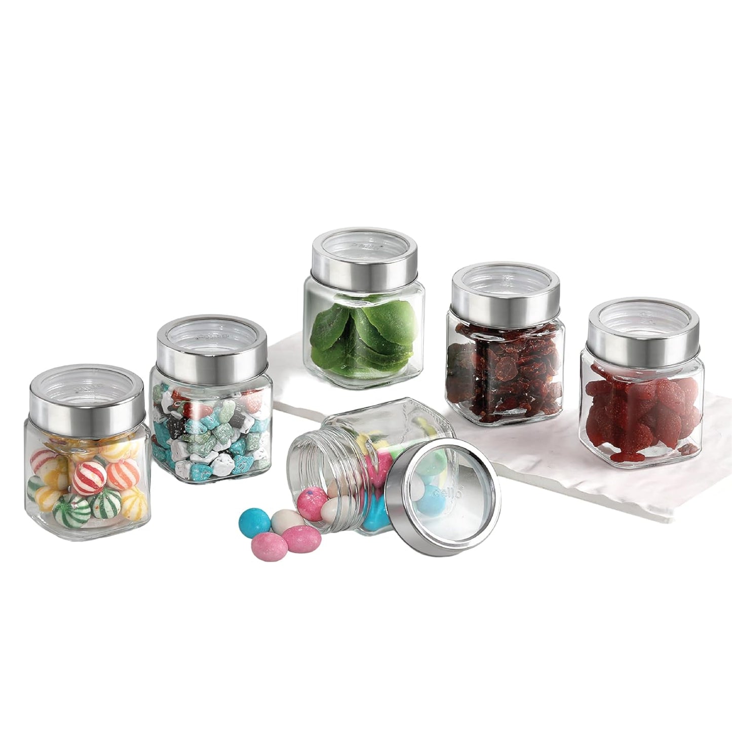 Cello Qube Fresh Glass Storage Jar