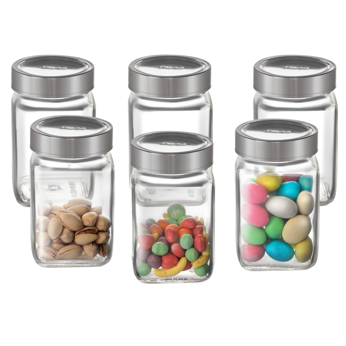 Cello Qube Fresh Glass Storage Jar
