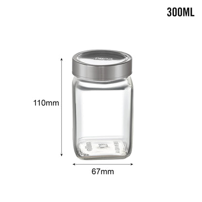 Cello Qube Fresh Glass Storage Jar