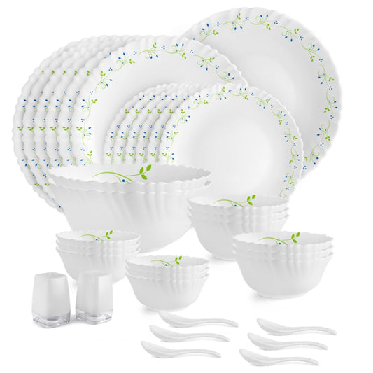 Cello Dazzle Opalware Dinner Set - 33 pc