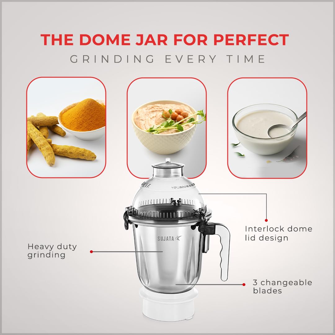 Sujata Dynamix Mixer Grinder 900W