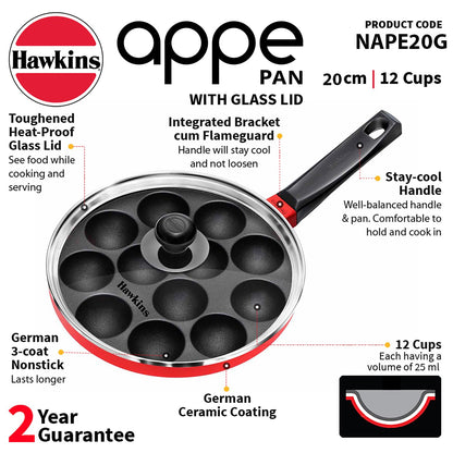 Hawkins Appe Pan Paniyarakkal 20cm