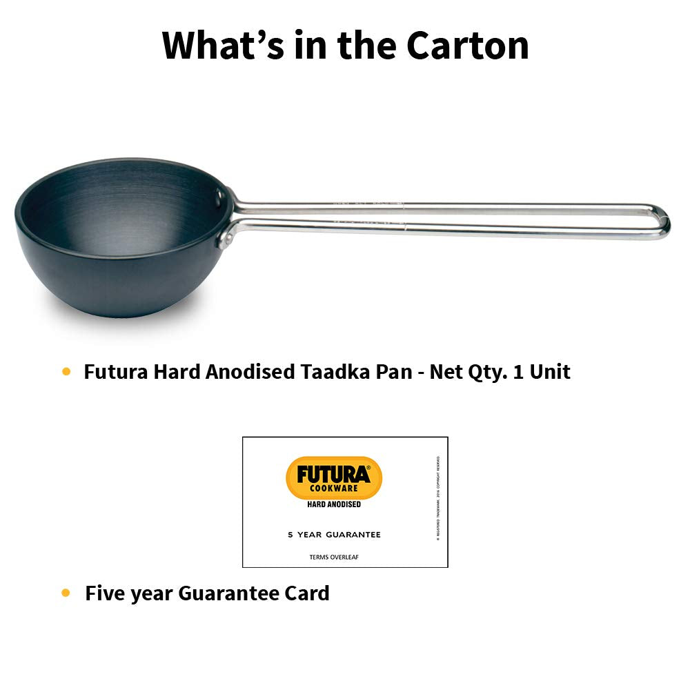 Hawkins Hard Anodised Tadka Pan (Spice Heating Pan)